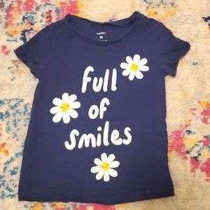 Carter's flower tee